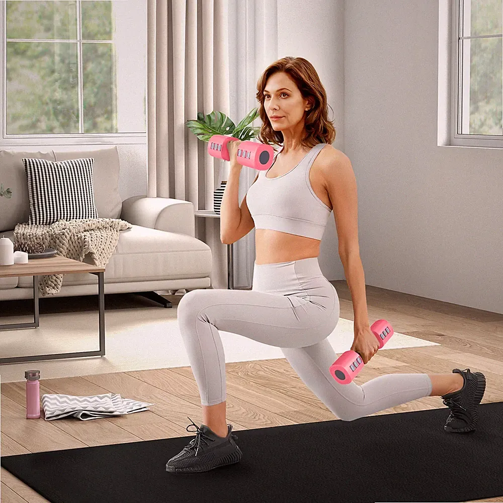 SPORTNOW 4-in-1 Verstellbare Hantel 5 kg