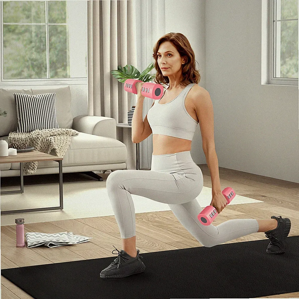 SPORTNOW 4-in-1 Verstellbare Hantel 5 kg