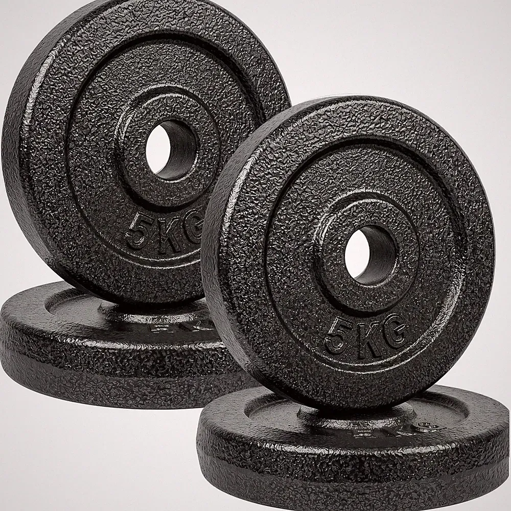 SPORTNOW Hantelscheiben Set, 1"/2,5cm Hantelscheiben Paar, 4 x 5kg