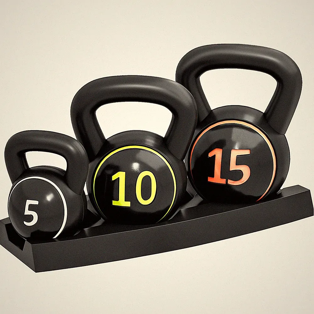 SPORTNOW Kettlebell Set 3er