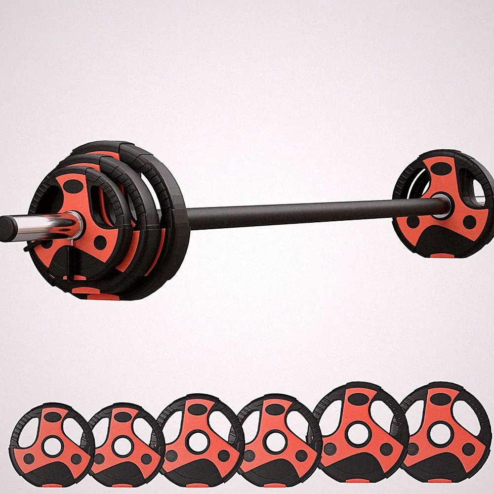 SPORTNOW Langhantel Set 20 kg