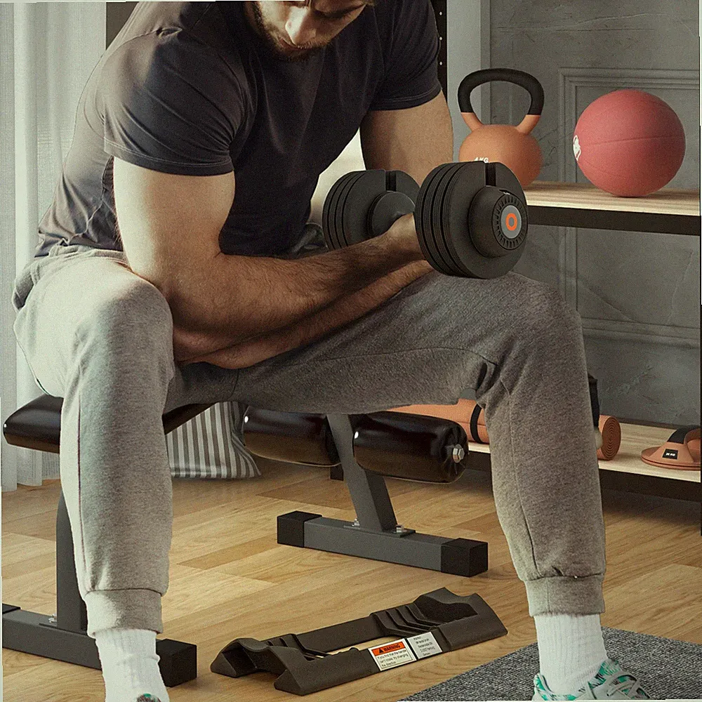 SPORTNOW Verstellbare Hantel 10 kg