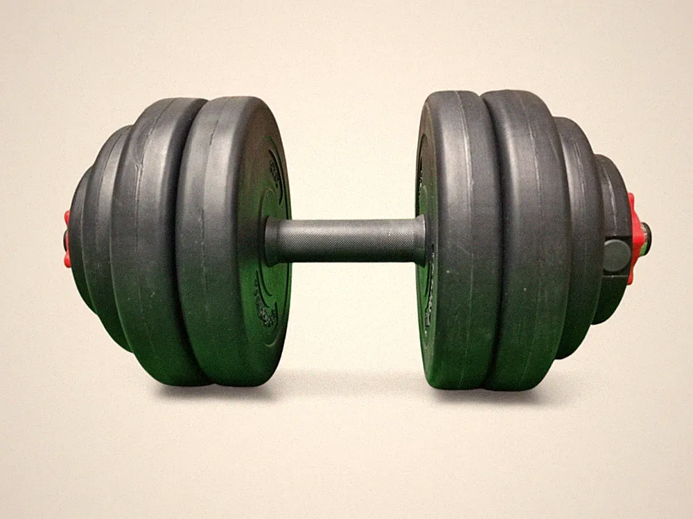SportPlus 15 kg Hantelset Vinyl