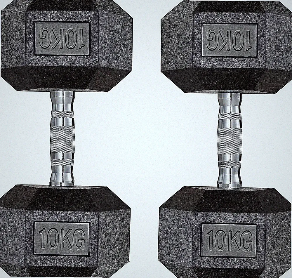 Sports Hexagon Kurzhanteln Set 10-25 kg