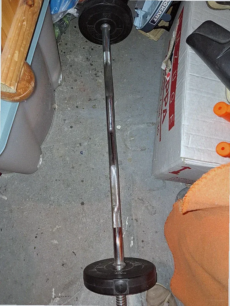 Standard Hantelstange Set mit Hantelscheiben