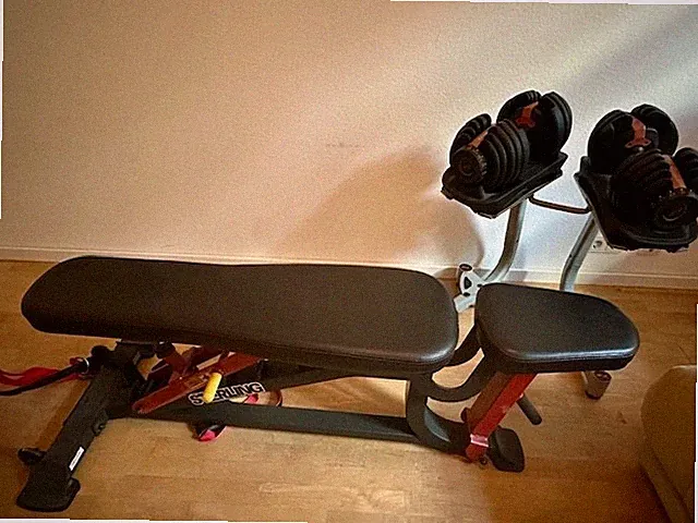 bowflex hantelbank