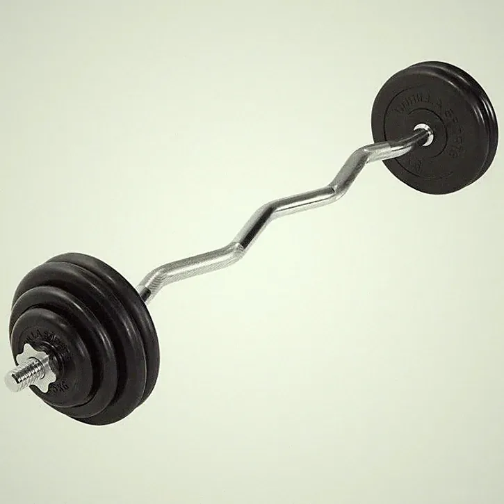 SZ-Curlset Gummi 35 kg mit Sternverschlüssen