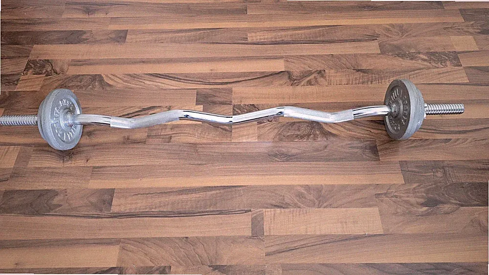 SZ-Curlstange mit Gewichten 30 mm