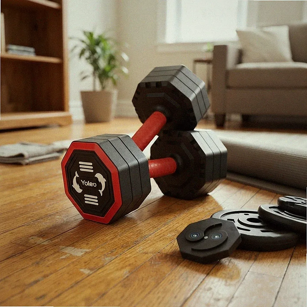Tai Chi-Style verstellbare Hanteln Set - kompakt 2-20KG für Home Gym Enthusiasten