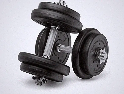 Teamsportbedarf Kurzhantel Set 10-20 kg