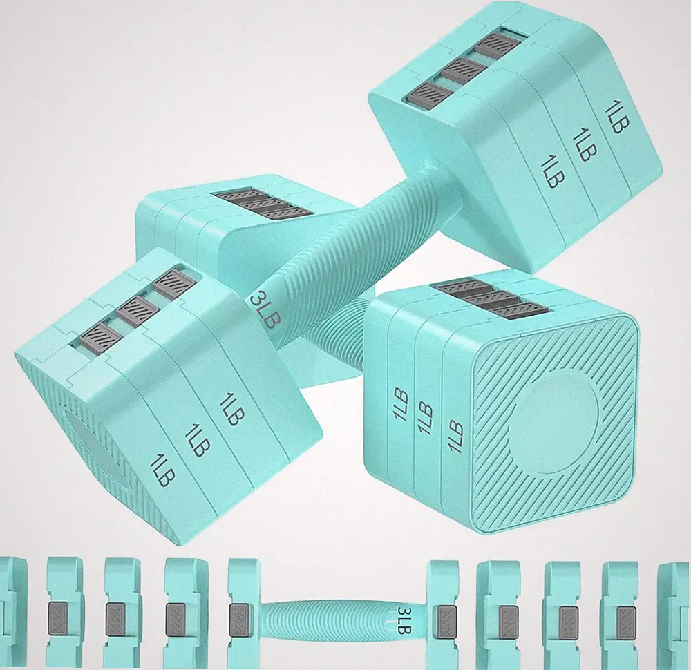 Tepemccu 5-in-1 verstellbares Hantelset