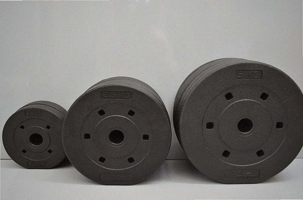 Trex Sport Hantelset 27 kg Kurzhanteln Gewichte Set 3x5kg 4x2,5kg 2x1kg - Neu
