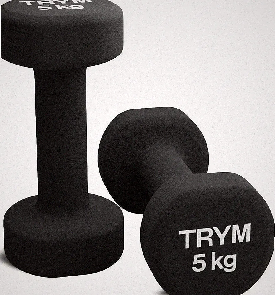 Trym Kurzhanteln 2er-Set 5 kg Vinyl