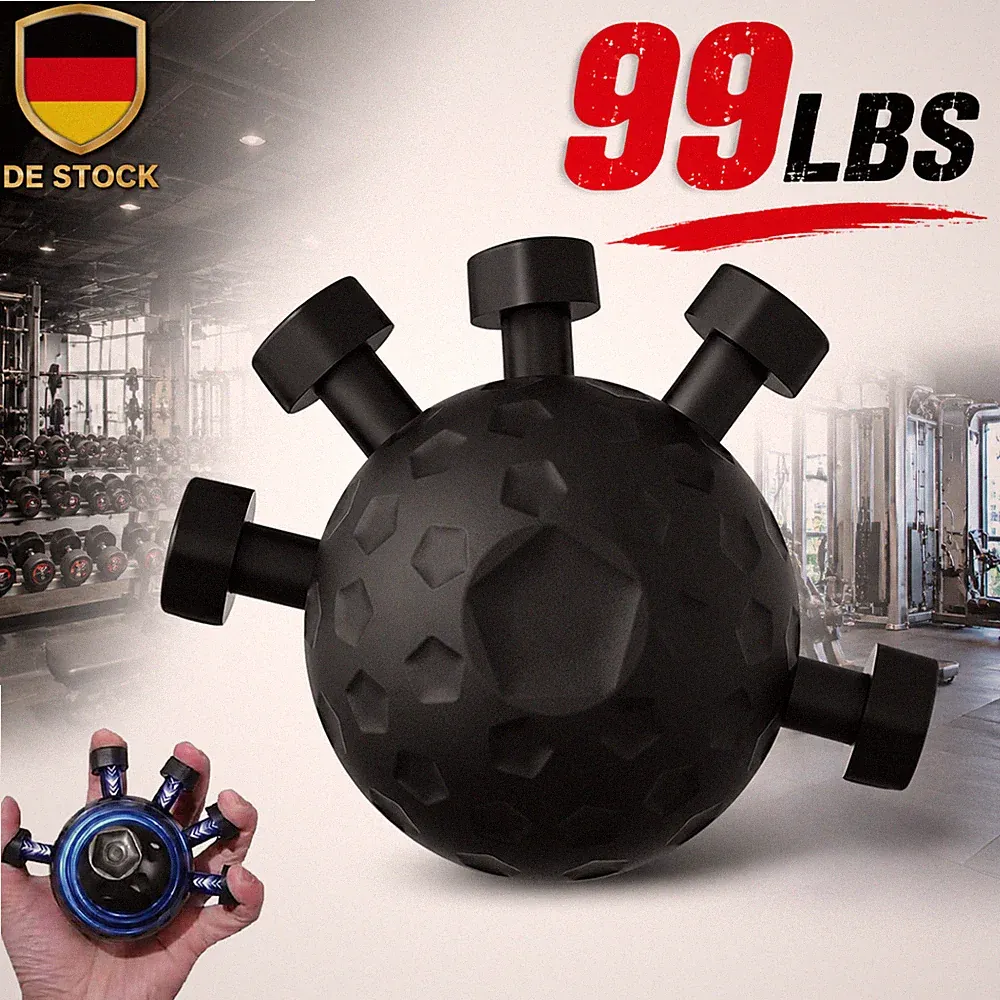 Unterarmtrainer Griffkrafttrainer Finger-Griffstärker für Musiker Boxer Set DE