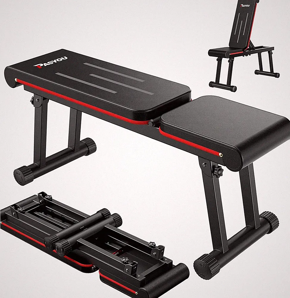 Verstellbare Hantelbank für Zuhause 300kg Belastbarkeit Klappbar Fitnessbank