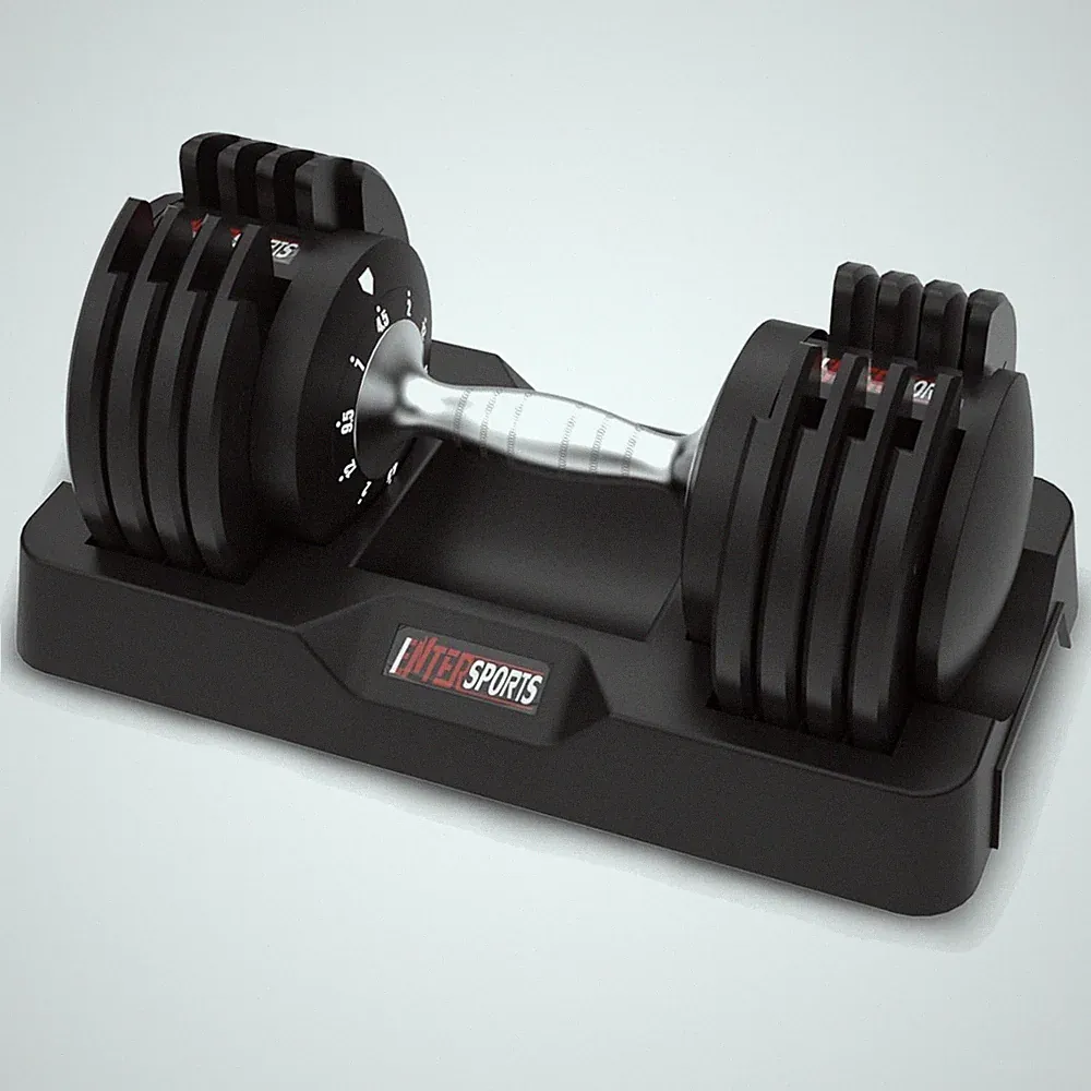 Verstellbare Hanteln 12kg Fitness Hantelset Krafttraining Platzsparend