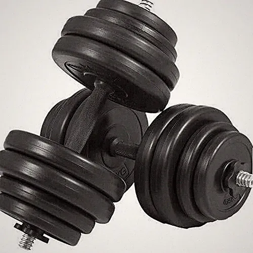 Verstellbare Hanteln Set 2x10 (20kg) Gewichte Paar Gym Fitness Trainingshantel