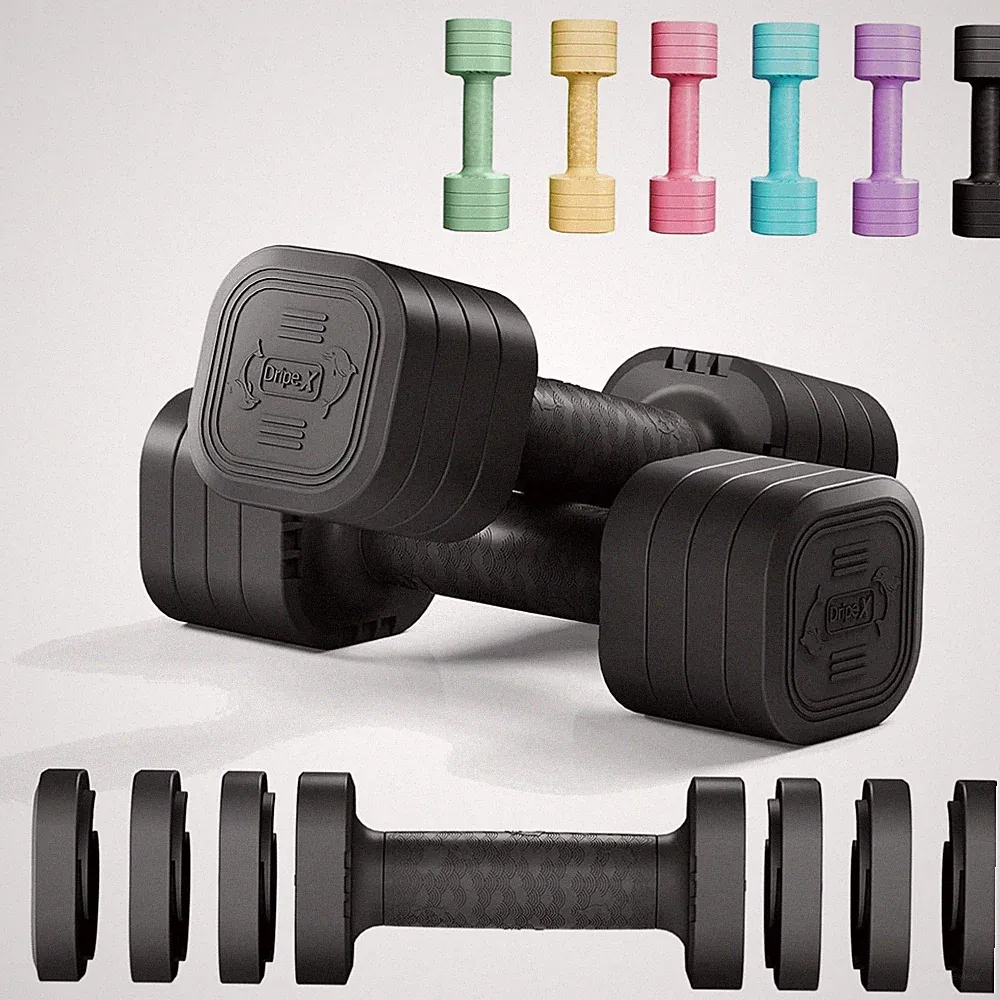 verstellbare Hanteln Set Gewichte Kurzhantel Sport Zubehör Fitness