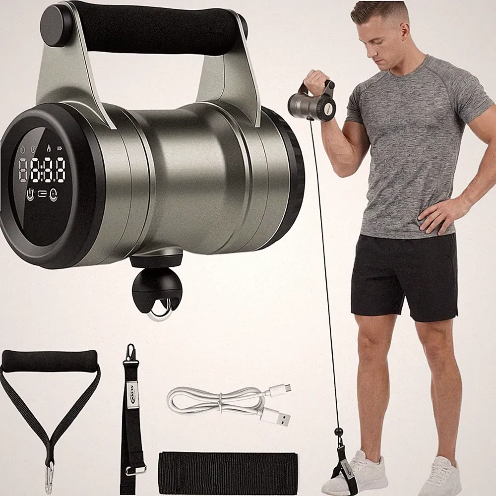 Verstellbare Hantelset Kurzhantel 15-in-1 Krafttraining Widerstand 6-25kg