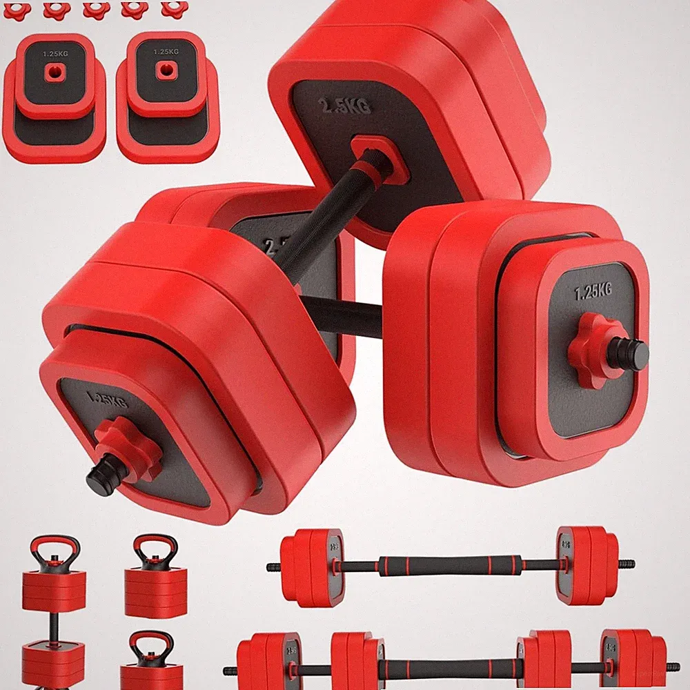 Verstellbares Hantelset 30 kg 4-in-1