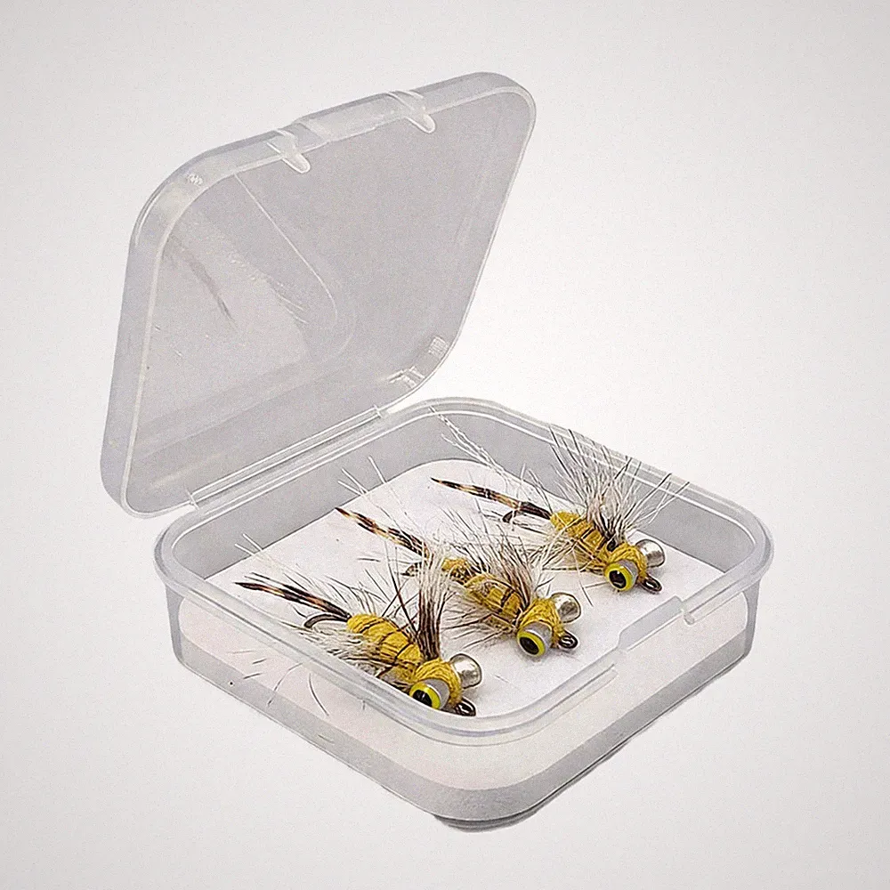 WY1152 Hantel Hackle Wet Fly 3er Set für Anfänger und erfahrene Angler