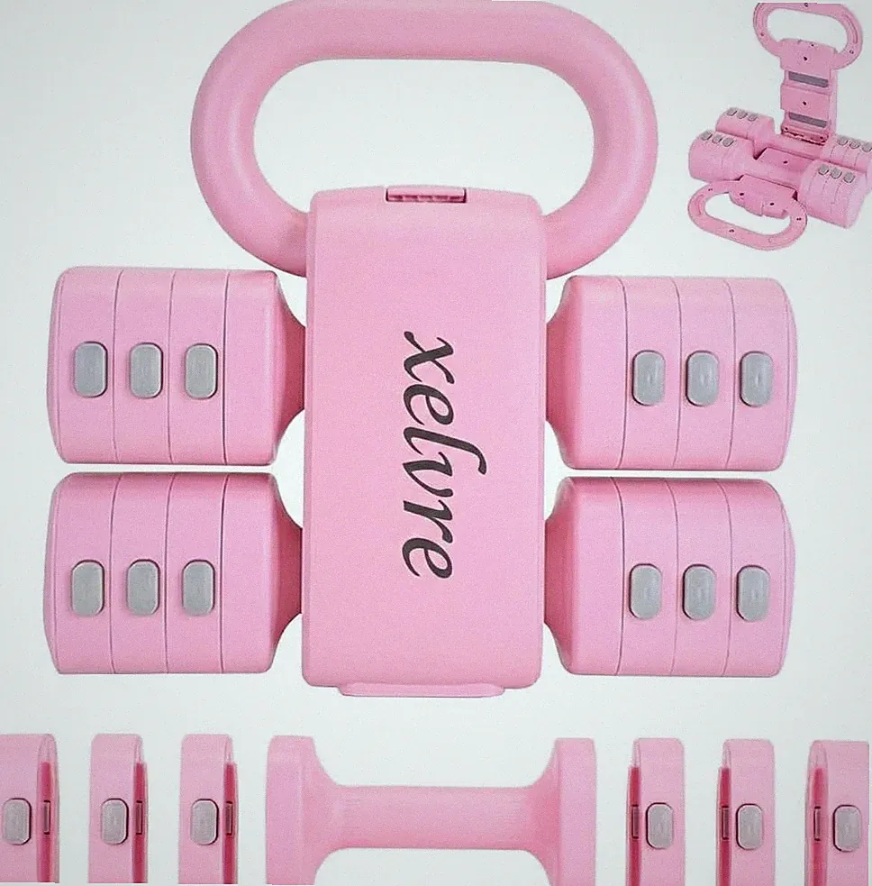 XELVRE 2-in-1 Hanteln Set verstellbar
