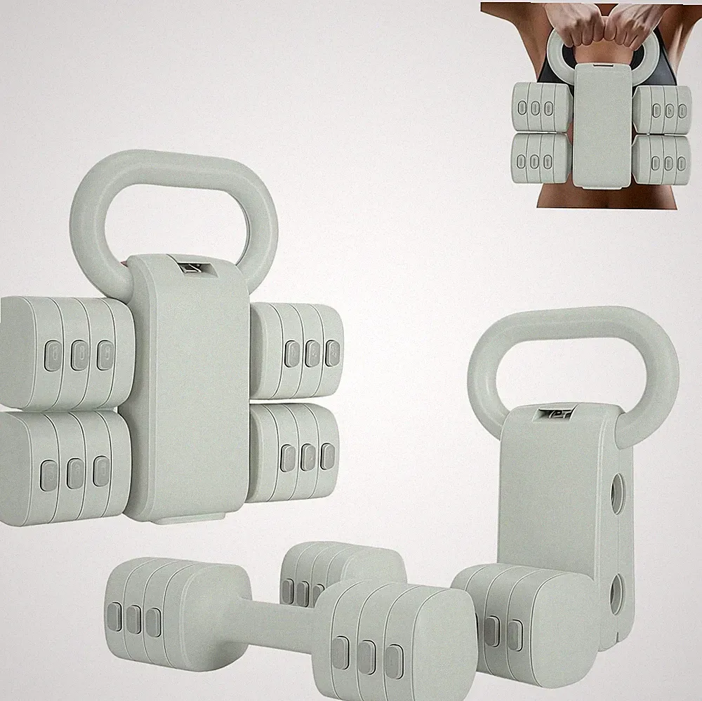Yinnhom Verstellbare Hanteln 1-5kg 2in1 Kugelhantel Set