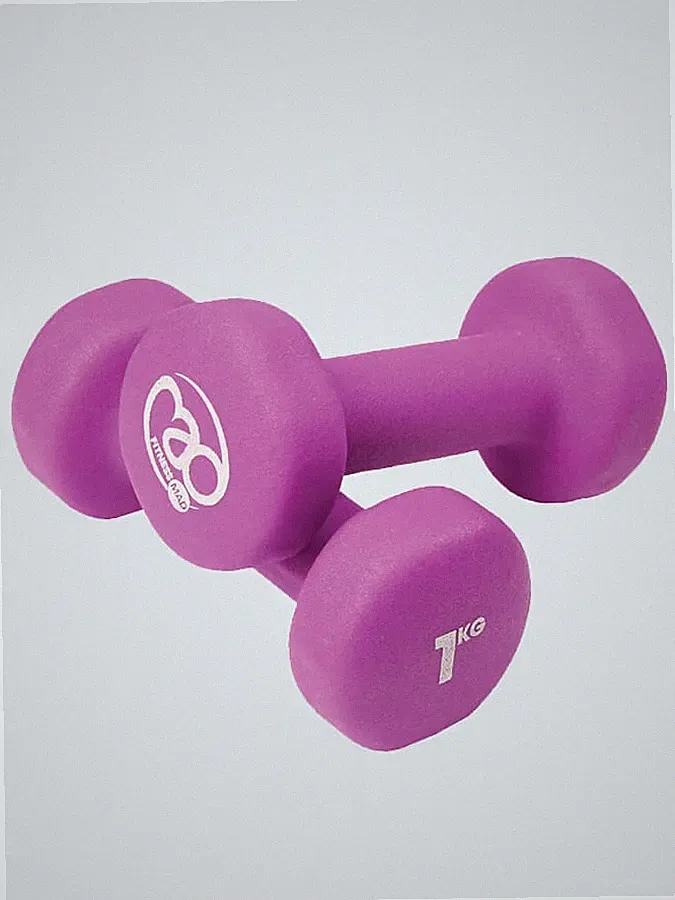 Yoga Mad Neo Hantelset Neopren Handgewichte Paar Home Gym Fitness Training